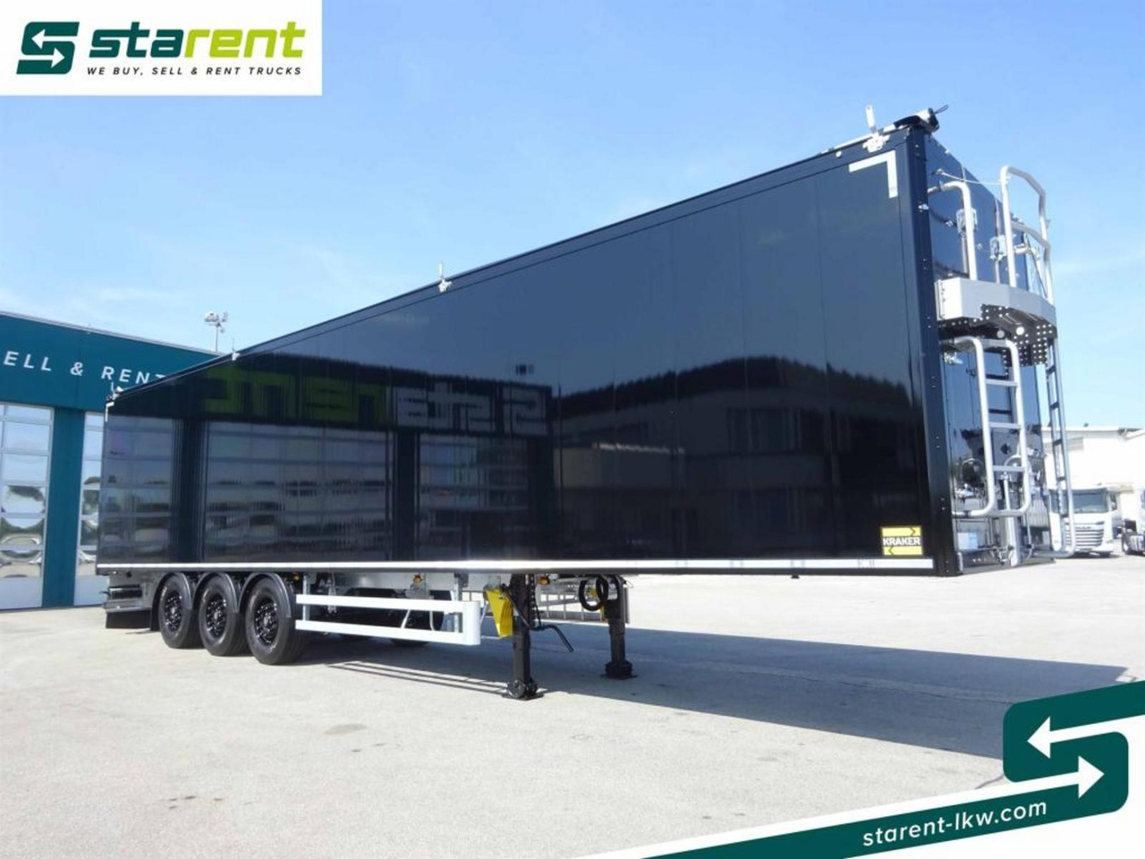 Kraker 8mm 92m³ BPW-Achsen Funk. Verzinkt Liftachse - Полуприцеп с подвижным полом: фото 3 Kraker 8mm 92m³ BPW-Achsen Funk. Verzinkt Liftachse - Полуприцеп с подвижным полом: фото 3