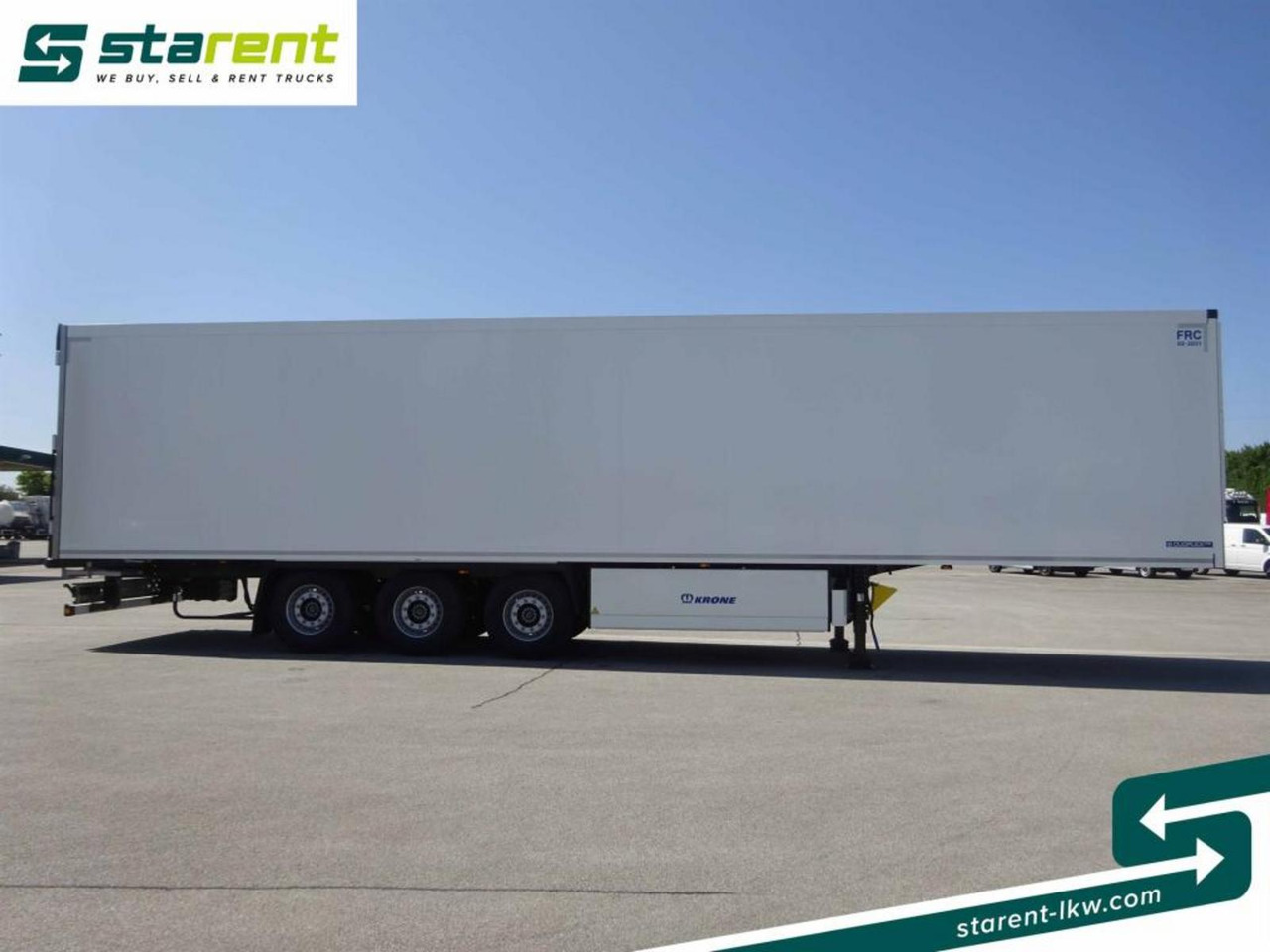 Krone Carrier Vector 1550 Blumenbreit Liftachse - Полуприцеп-рефрижератор: фото 4 Krone Carrier Vector 1550 Blumenbreit Liftachse - Полуприцеп-рефрижератор: фото 4
