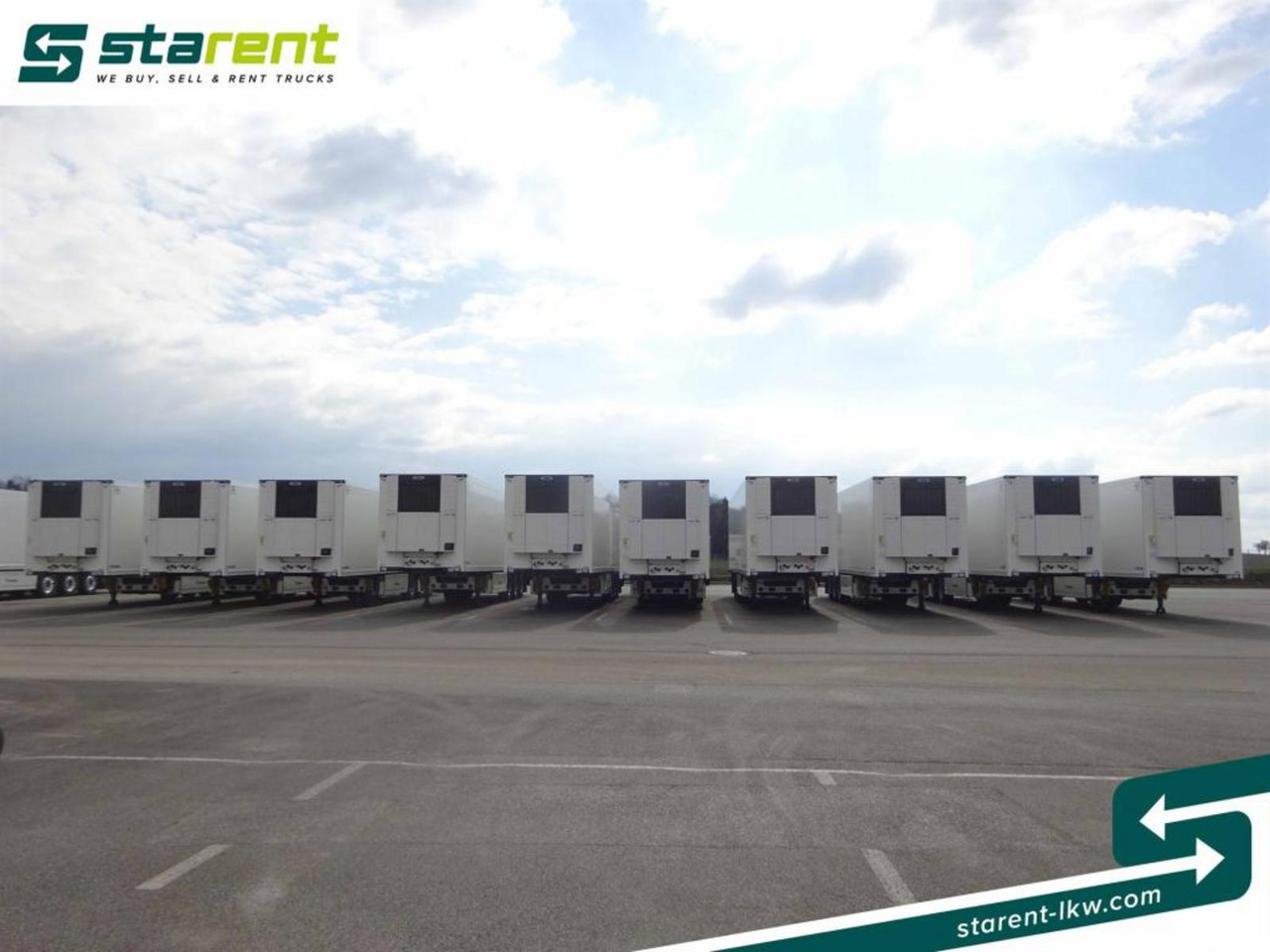 Krone Carrier Vector 1550 Blumenbreit Liftachse - Полуприцеп-рефрижератор: фото 2 Krone Carrier Vector 1550 Blumenbreit Liftachse - Полуприцеп-рефрижератор: фото 2