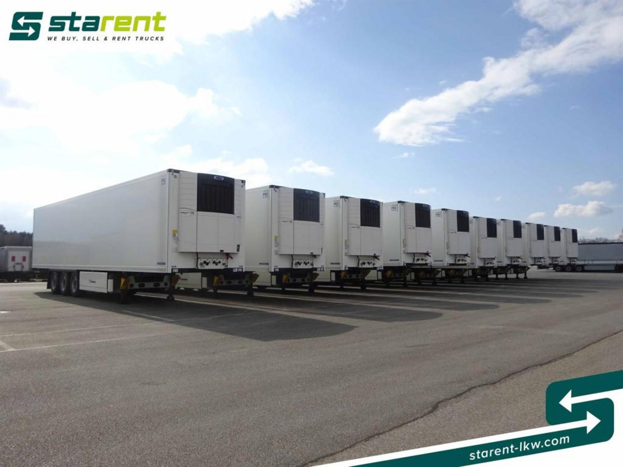 Krone Carrier Vector 1550 Blumenbreit Liftachse - Полуприцеп-рефрижератор: фото 3 Krone Carrier Vector 1550 Blumenbreit Liftachse - Полуприцеп-рефрижератор: фото 3