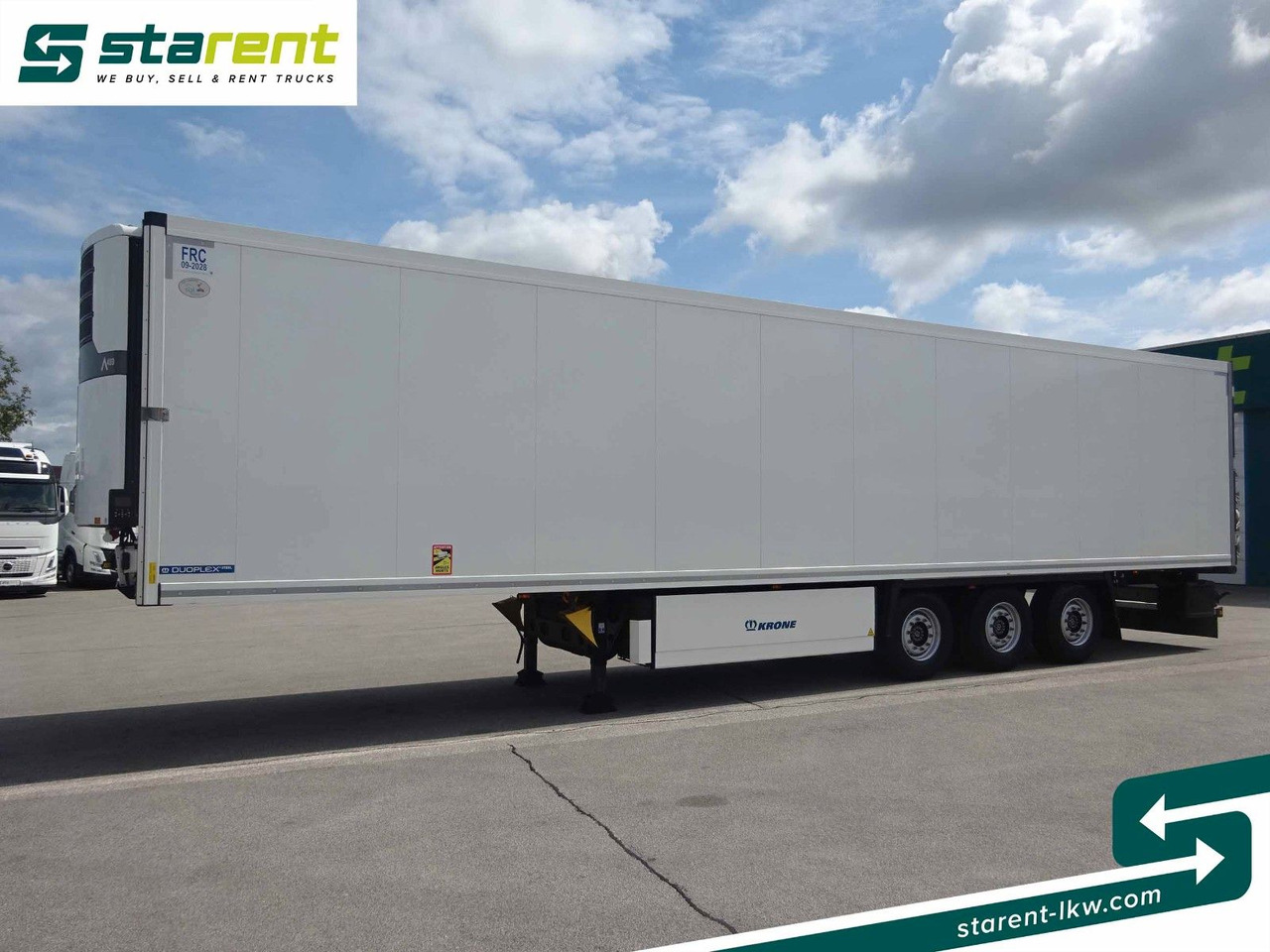 Krone ThermoKing Advancer A400 Doppelstock Liftachse - Полуприцеп-рефрижератор: фото 1 Krone ThermoKing Advancer A400 Doppelstock Liftachse - Полуприцеп-рефрижератор: фото 1