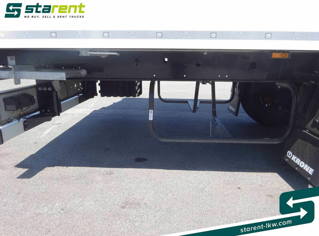 Полуприцеп-фургон Krone Thermotrailer Carrier Vector 1550, Zurrleisten: фото 22