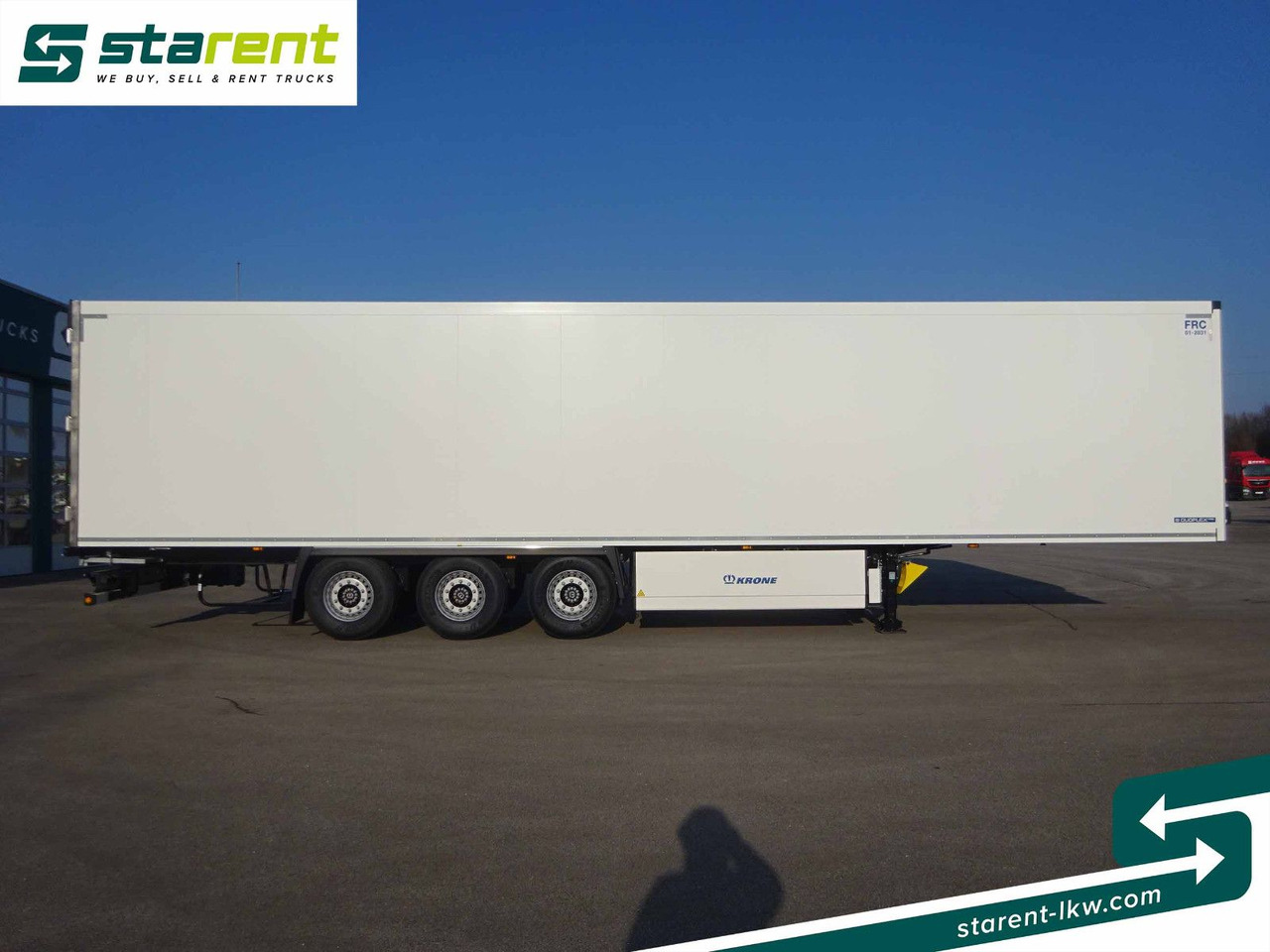 Krone Thermotrailer Carrier Vector 1550, Zurrleisten - Полуприцеп-фургон: фото 4 Krone Thermotrailer Carrier Vector 1550, Zurrleisten - Полуприцеп-фургон: фото 4