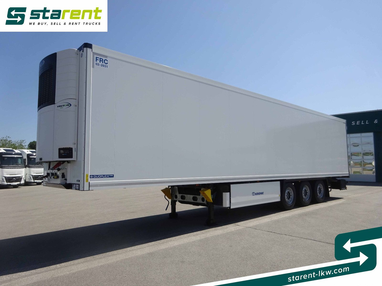 Krone Tiefkühler Carrier Vector 1550, Liftachse - Полуприцеп-рефрижератор: фото 1 Krone Tiefkühler Carrier Vector 1550, Liftachse - Полуприцеп-рефрижератор: фото 1