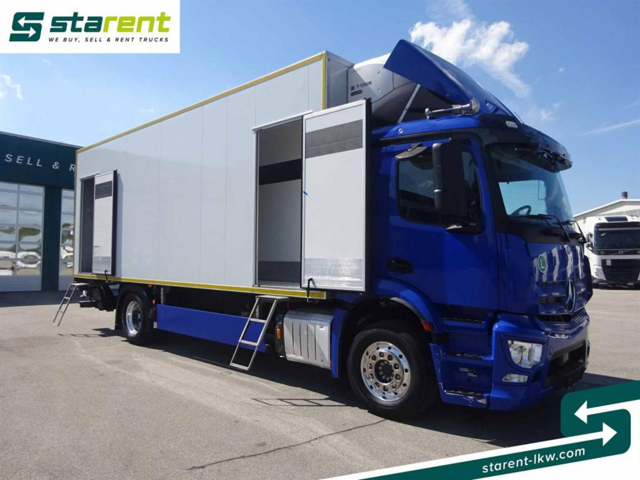 Mercedes Benz Actros 1836 ThermoKing Vollluftfederung LBW NAVI T - Рефрижератор: фото 3 Mercedes Benz Actros 1836 ThermoKing Vollluftfederung LBW NAVI T - Рефрижератор: фото 3