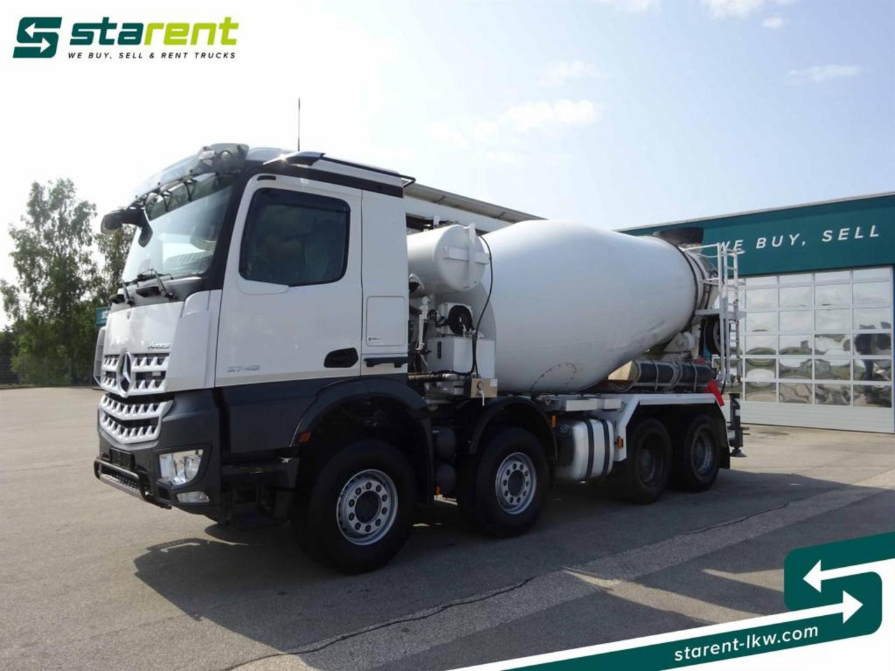 Mercedes Benz Arocs 3748 8x4 Liebherr Betonmischer + Förderband - Автобетоносмеситель: фото 1 Mercedes Benz Arocs 3748 8x4 Liebherr Betonmischer + Förderband - Автобетоносмеситель: фото 1