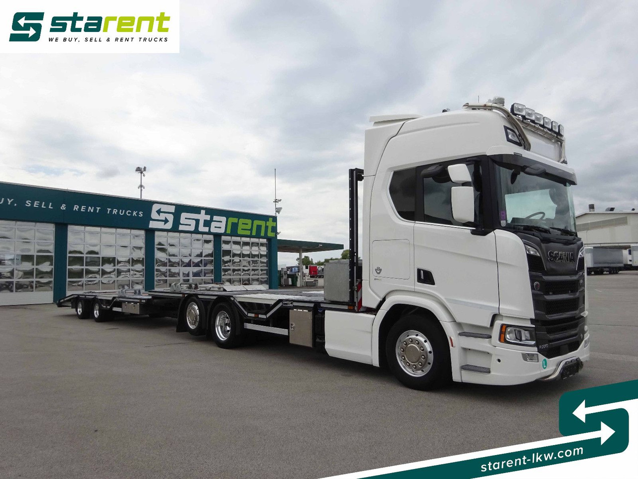 Scania R770 V8 Fahrzeugtransporter + Ziegler Anhänger - Автовоз: фото 3 Scania R770 V8 Fahrzeugtransporter + Ziegler Anhänger - Автовоз: фото 3