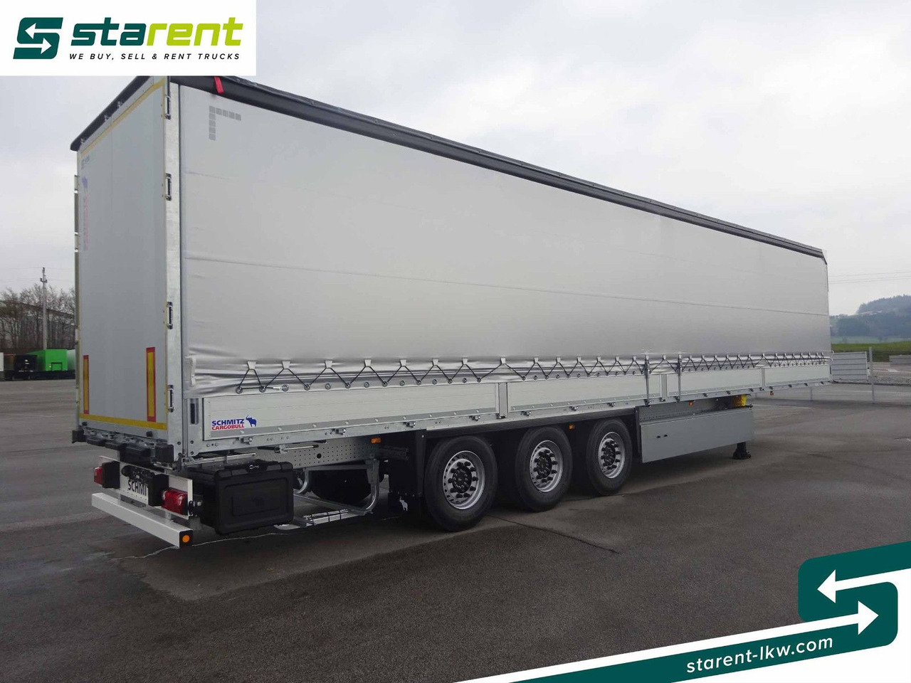 Schmitz Cargobull Tautliner, Bordwand 60cm, Hubdach, Liftachse - Тентованный полуприцеп: фото 5 Schmitz Cargobull Tautliner, Bordwand 60cm, Hubdach, Liftachse - Тентованный полуприцеп: фото 5