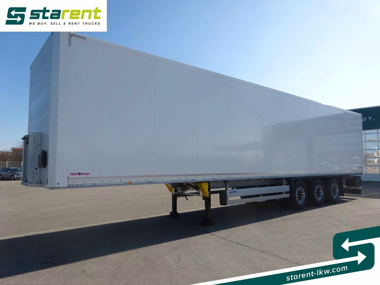 Schmitz Cargobull Trockenfrachtkoffer, Doppelstock, Liftachse - Полуприцеп-фургон: фото 1 Schmitz Cargobull Trockenfrachtkoffer, Doppelstock, Liftachse - Полуприцеп-фургон: фото 1
