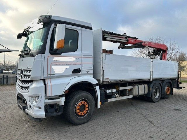 Mercedes-Benz 2545 Kran FASSI F195AS Mercedes-Benz 2545 Kran FASSI F195AS - Грузовик бортовой/ Платформа, Автоманипулятор: фото 1 Mercedes-Benz 2545 Kran FASSI F195AS Mercedes-Benz 2545 Kran FASSI F195AS - Грузовик бортовой/ Платформа, Автоманипулятор: фото 1