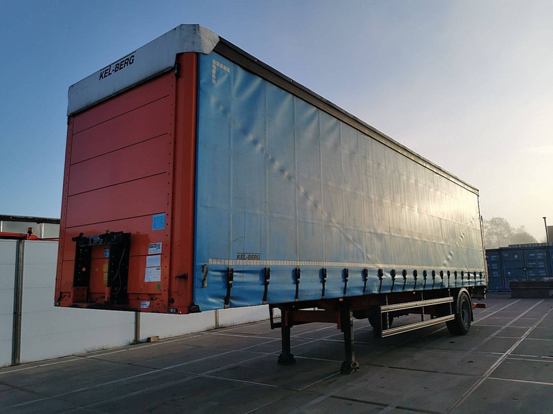 Kelberg D400V/XL/ZL/BPW 1 AXLE CITY TAILLIFT - Тентованный полуприцеп: фото 1 Kelberg D400V/XL/ZL/BPW 1 AXLE CITY TAILLIFT - Тентованный полуприцеп: фото 1