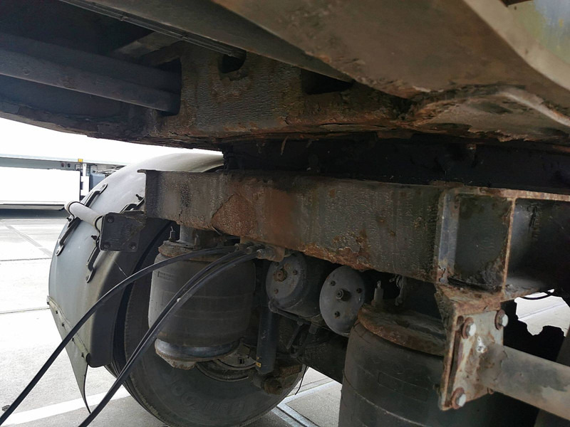 Полуприцеп бортовой/ Платформа Vogelzang VO2-STG-15-30-STN Crane Kran Kraan: фото 12