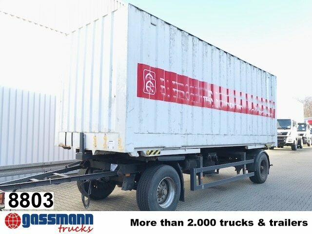 Brüggen Wechselbrücke Koffer - Прицеп-контейнеровоз/ Сменный кузов: фото 1 Brüggen Wechselbrücke Koffer - Прицеп-контейнеровоз/ Сменный кузов: фото 1