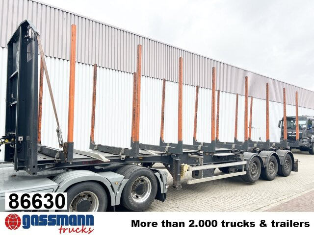 Gsodam 3-Achs Holzauflieger, Liftachse - Полуприцеп лесовоз: фото 1 Gsodam 3-Achs Holzauflieger, Liftachse - Полуприцеп лесовоз: фото 1