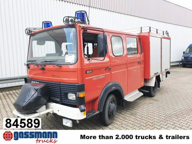 Iveco 60-9A Doka 4x2, LF8 - Пожарная машина: фото 1 Iveco 60-9A Doka 4x2, LF8 - Пожарная машина: фото 1