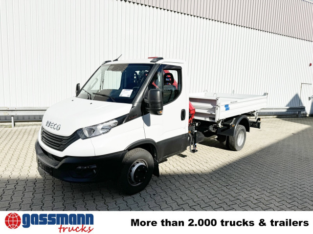 Новый Самосвал, Автоманипулятор Iveco Daily 70C18H 4x2 mit Kran HMF 340-K3, Funk: фото 9
