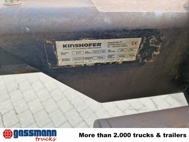 Kinshofer 332V -1100 Drehservo, Bj.2011 - Захват: фото 3 Kinshofer 332V -1100 Drehservo, Bj.2011 - Захват: фото 3