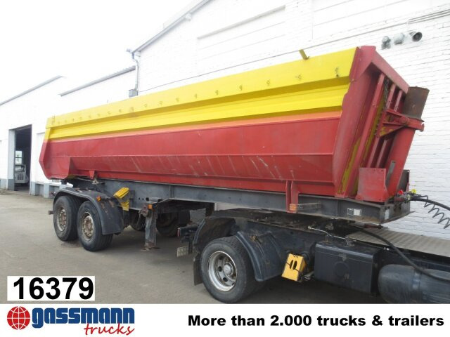 Kögel SKHL 18 Alu Rundmulde, 24 cbm, Blechboden - Самосвальный полуприцеп: фото 1 Kögel SKHL 18 Alu Rundmulde, 24 cbm, Blechboden - Самосвальный полуприцеп: фото 1