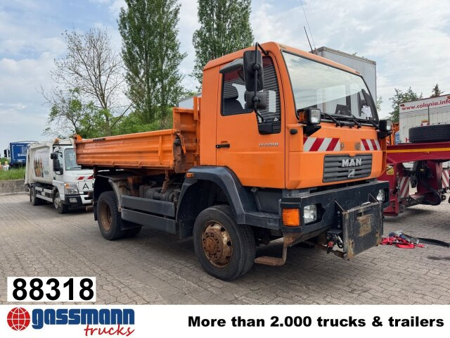 MAN 14.225 LAK 4x4 BB, Winterdienstausstattung - Самосвал: фото 1 MAN 14.225 LAK 4x4 BB, Winterdienstausstattung - Самосвал: фото 1