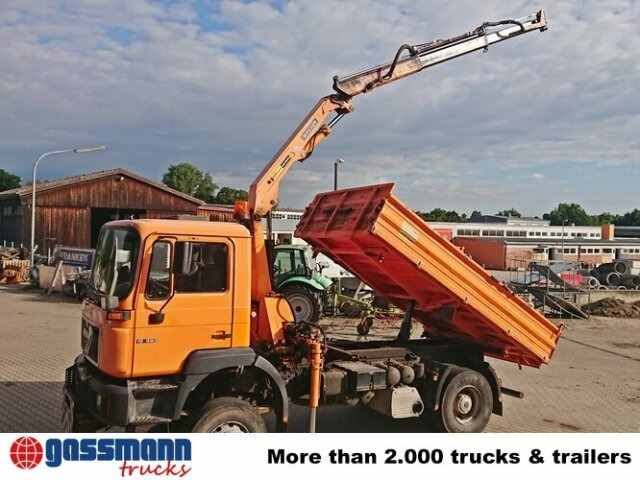 MAN 19.293 4x4 BL mit Kran Meiller MK77RS2 - Самосвал, Автоманипулятор: фото 3 MAN 19.293 4x4 BL mit Kran Meiller MK77RS2 - Самосвал, Автоманипулятор: фото 3