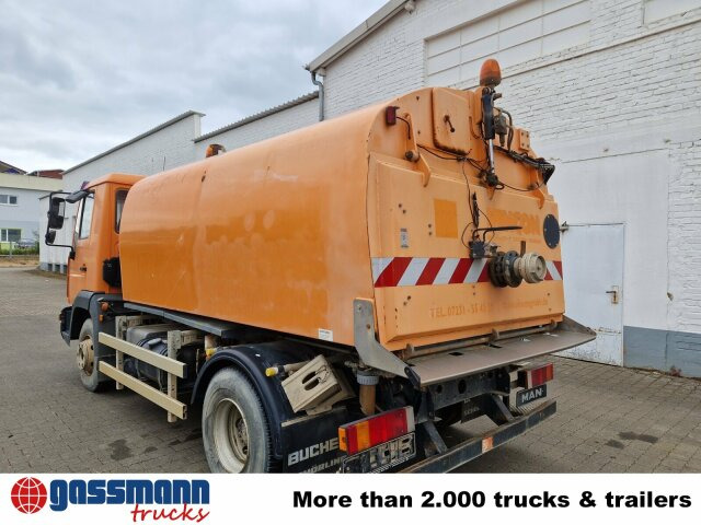 Подметально-уборочная машина MAN TGL 12.180 , Bucher Kehrmaschine CF 50: фото 7