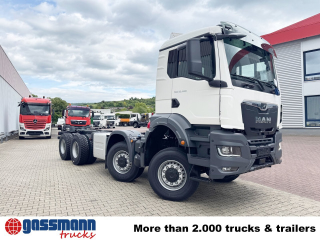 Новый Грузовик-шасси MAN TGS 35.480 8x8 BB CH, Hohe Bauart, Nebenantrieb: фото 9