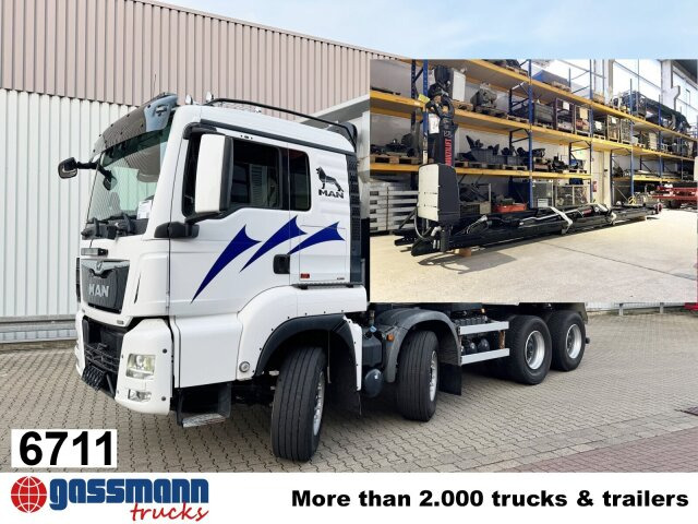MAN TGS 35.500 8X4 BB, Intarder - Крюковой мультилифт: фото 1 MAN TGS 35.500 8X4 BB, Intarder - Крюковой мультилифт: фото 1