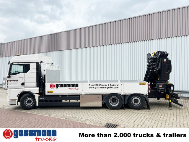 MAN TGX 26.510 6x2-4 LL, Kran Hiab X-HiPro 548 E-8, - Грузовик бортовой/ Платформа, Автоманипулятор: фото 2 MAN TGX 26.510 6x2-4 LL, Kran Hiab X-HiPro 548 E-8, - Грузовик бортовой/ Платформа, Автоманипулятор: фото 2