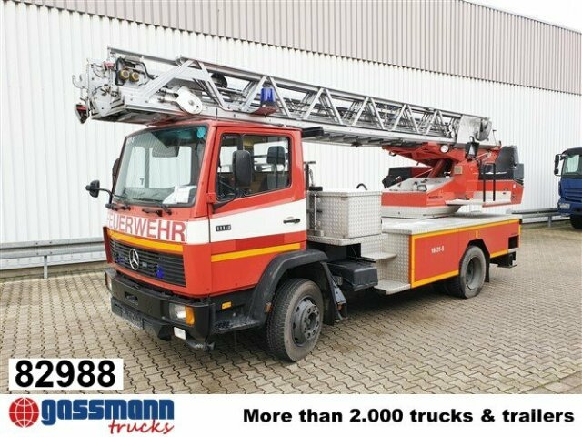 Mercedes-Benz 1114 4x2 DLK 18-12 CC Drehleiter, 24 Meter - Пожарная машина: фото 1 Mercedes-Benz 1114 4x2 DLK 18-12 CC Drehleiter, 24 Meter - Пожарная машина: фото 1