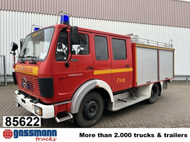 Mercedes-Benz 1222 F 4x2 Doka, TLF 16/25 - Пожарная машина: фото 1 Mercedes-Benz 1222 F 4x2 Doka, TLF 16/25 - Пожарная машина: фото 1