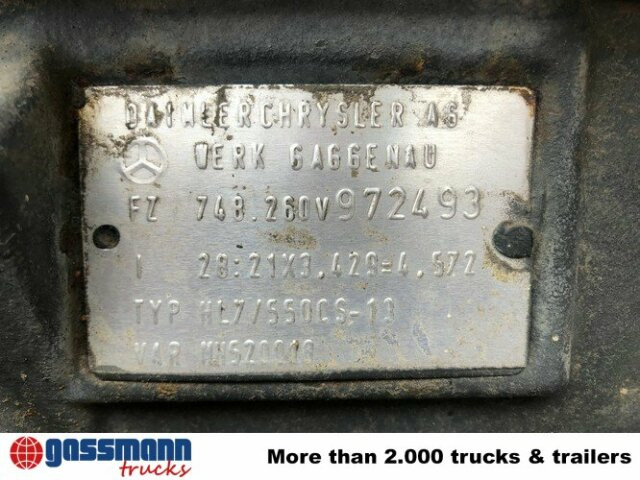 Новый Задняя ось для Грузовиков Mercedes-Benz 2x Hinterachse 13t für Actros 2644 6x4: фото 8