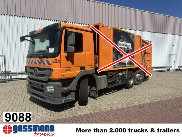 Mercedes-Benz Actros 2532/41 L 6x2, EEV, Lenkachse - Грузовик-шасси: фото 1 Mercedes-Benz Actros 2532/41 L 6x2, EEV, Lenkachse - Грузовик-шасси: фото 1
