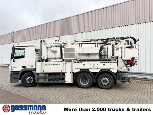 Mercedes-Benz Actros 2536 L 6x2, Müller Saug- und Spülwagen - Подметально-уборочная машина: фото 5 Mercedes-Benz Actros 2536 L 6x2, Müller Saug- und Spülwagen - Подметально-уборочная машина: фото 5