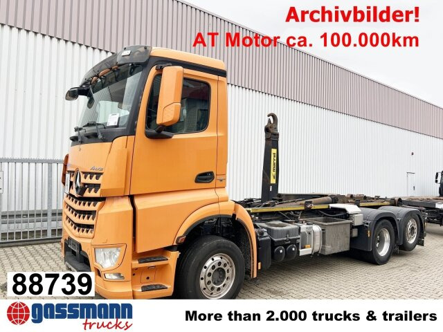 Mercedes-Benz Arocs 2552 L 6x2, Lenk-/Liftachse - Крюковой мультилифт: фото 1 Mercedes-Benz Arocs 2552 L 6x2, Lenk-/Liftachse - Крюковой мультилифт: фото 1
