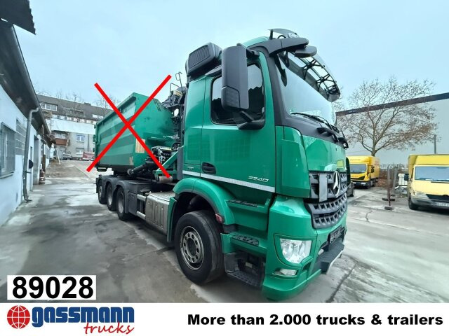 Mercedes-Benz Arocs 3240 L 8x4 ENA, Lenk-/Liftachse, Navi, - Крюковой мультилифт: фото 1 Mercedes-Benz Arocs 3240 L 8x4 ENA, Lenk-/Liftachse, Navi, - Крюковой мультилифт: фото 1