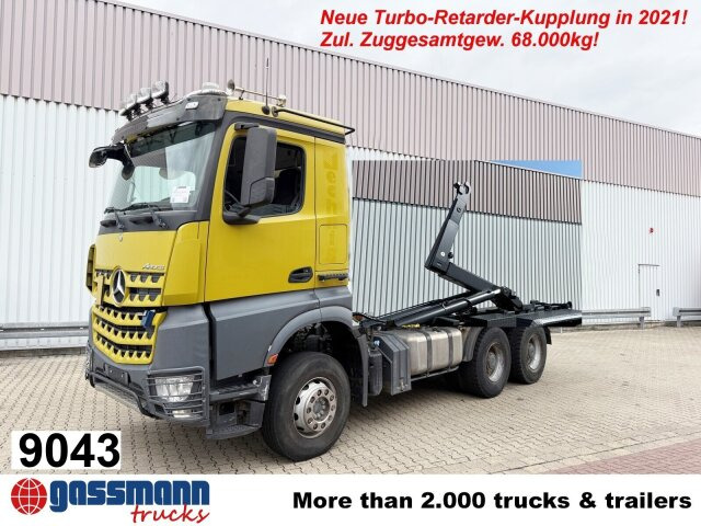 Mercedes-Benz Arocs 3363 K 6x4, Grounder, - Крюковой мультилифт: фото 1 Mercedes-Benz Arocs 3363 K 6x4, Grounder, - Крюковой мультилифт: фото 1