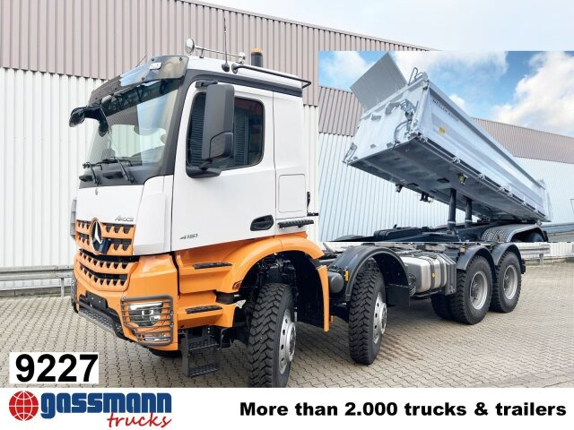 Mercedes-Benz Arocs 4151 AK 8x8/4, Grounder - Самосвал: фото 1 Mercedes-Benz Arocs 4151 AK 8x8/4, Grounder - Самосвал: фото 1
