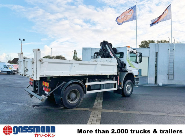 Mercedes-Benz Atego 1823AK 4x4, Kran HIAB, Bordmatik - Самосвал, Автоманипулятор: фото 2 Mercedes-Benz Atego 1823AK 4x4, Kran HIAB, Bordmatik - Самосвал, Автоманипулятор: фото 2