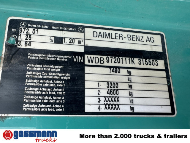 Mercedes-Benz Atego 815 K 4x2, 2x AHK - Самосвал: фото 3 Mercedes-Benz Atego 815 K 4x2, 2x AHK - Самосвал: фото 3