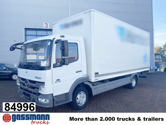 Mercedes-Benz Atego 816 4x2 mit Sörensen LBW - Грузовик с закрытым кузовом: фото 1 Mercedes-Benz Atego 816 4x2 mit Sörensen LBW - Грузовик с закрытым кузовом: фото 1