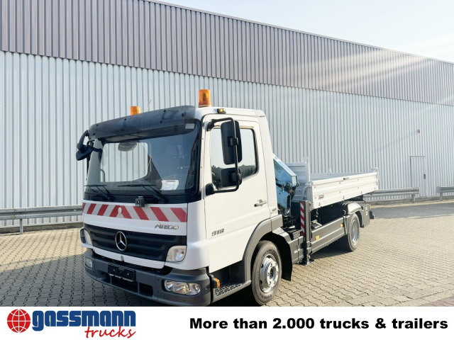 Mercedes-Benz Atego 818 K 4x2 mit Kran Atlas AK 50.1-A2 - Самосвал, Автоманипулятор: фото 2 Mercedes-Benz Atego 818 K 4x2 mit Kran Atlas AK 50.1-A2 - Самосвал, Автоманипулятор: фото 2