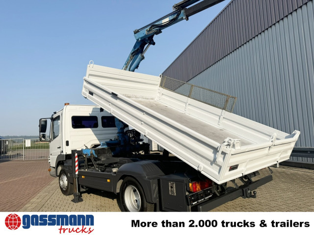 Самосвал, Автоманипулятор Mercedes-Benz Atego 818 K 4x2 mit Kran Atlas AK 50.1-A2: фото 13