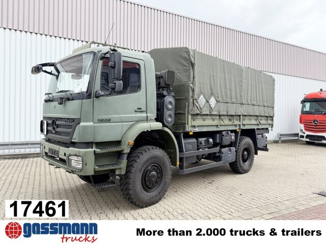 Mercedes-Benz Axor 1829 A 4x4, Ex- - Грузовик бортовой/ Платформа: фото 1 Mercedes-Benz Axor 1829 A 4x4, Ex- - Грузовик бортовой/ Платформа: фото 1