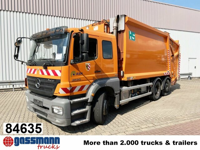 Mercedes-Benz Axor 2529 L 6x2, Lenkachse, HN-Cityloader, - Мусоровоз: фото 1 Mercedes-Benz Axor 2529 L 6x2, Lenkachse, HN-Cityloader, - Мусоровоз: фото 1