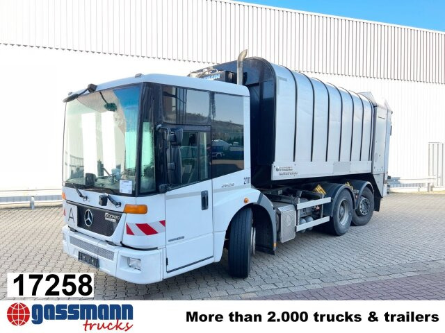 Mercedes-Benz Econic 2629 LL 6x2/4 NLA, EEV, Lenkachse, FAUN - Мусоровоз: фото 1 Mercedes-Benz Econic 2629 LL 6x2/4 NLA, EEV, Lenkachse, FAUN - Мусоровоз: фото 1