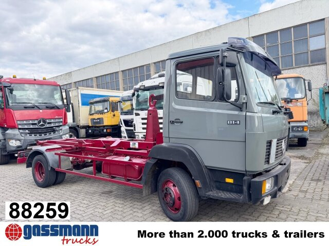Mercedes-Benz LK 814 4x2, 6-Zylinder, City-Abroller - Крюковой мультилифт: фото 1 Mercedes-Benz LK 814 4x2, 6-Zylinder, City-Abroller - Крюковой мультилифт: фото 1