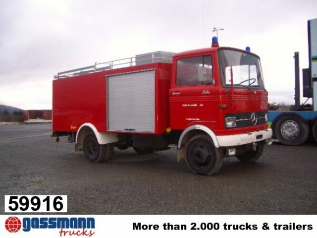 Mercedes-Benz LP 813 4x2 Löschfahrzeug mit Wasserbehälter - Пожарная машина: фото 1 Mercedes-Benz LP 813 4x2 Löschfahrzeug mit Wasserbehälter - Пожарная машина: фото 1