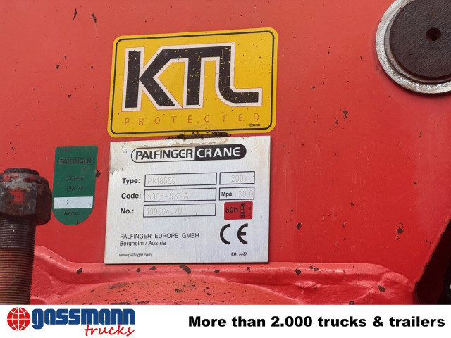 Кран-манипулятор Palfinger PK 18500-A: фото 8 Кран-манипулятор Palfinger PK 18500-A: фото 8