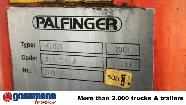Renault D 180.75 4x2 mit Kran Palfinger PK6001 - Грузовик бортовой/ Платформа, Автоманипулятор: фото 3 Renault D 180.75 4x2 mit Kran Palfinger PK6001 - Грузовик бортовой/ Платформа, Автоманипулятор: фото 3