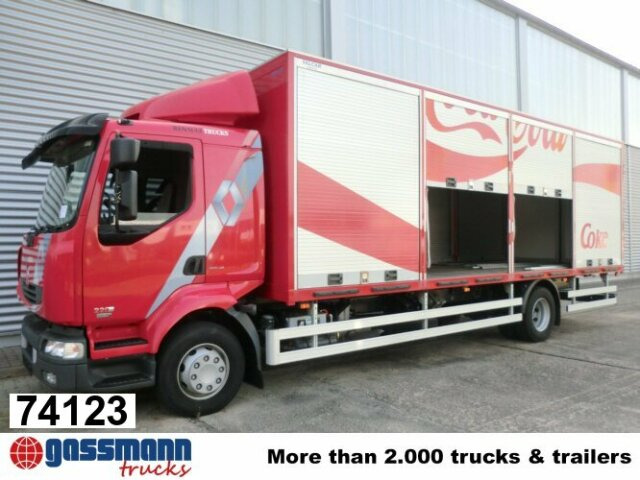 Renault Midlum 220 DXi 4x2Getränkekoffer TÜV:2019 - Грузовик для перевозки напитков: фото 1 Renault Midlum 220 DXi 4x2Getränkekoffer TÜV:2019 - Грузовик для перевозки напитков: фото 1